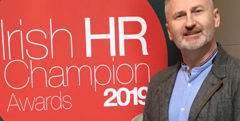 Maurice attending the HR Awards